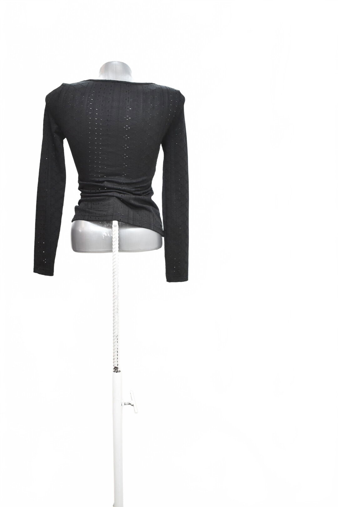 Damen -T-ShirtSheinohne Aufdruck,farbeschwarz,größeS