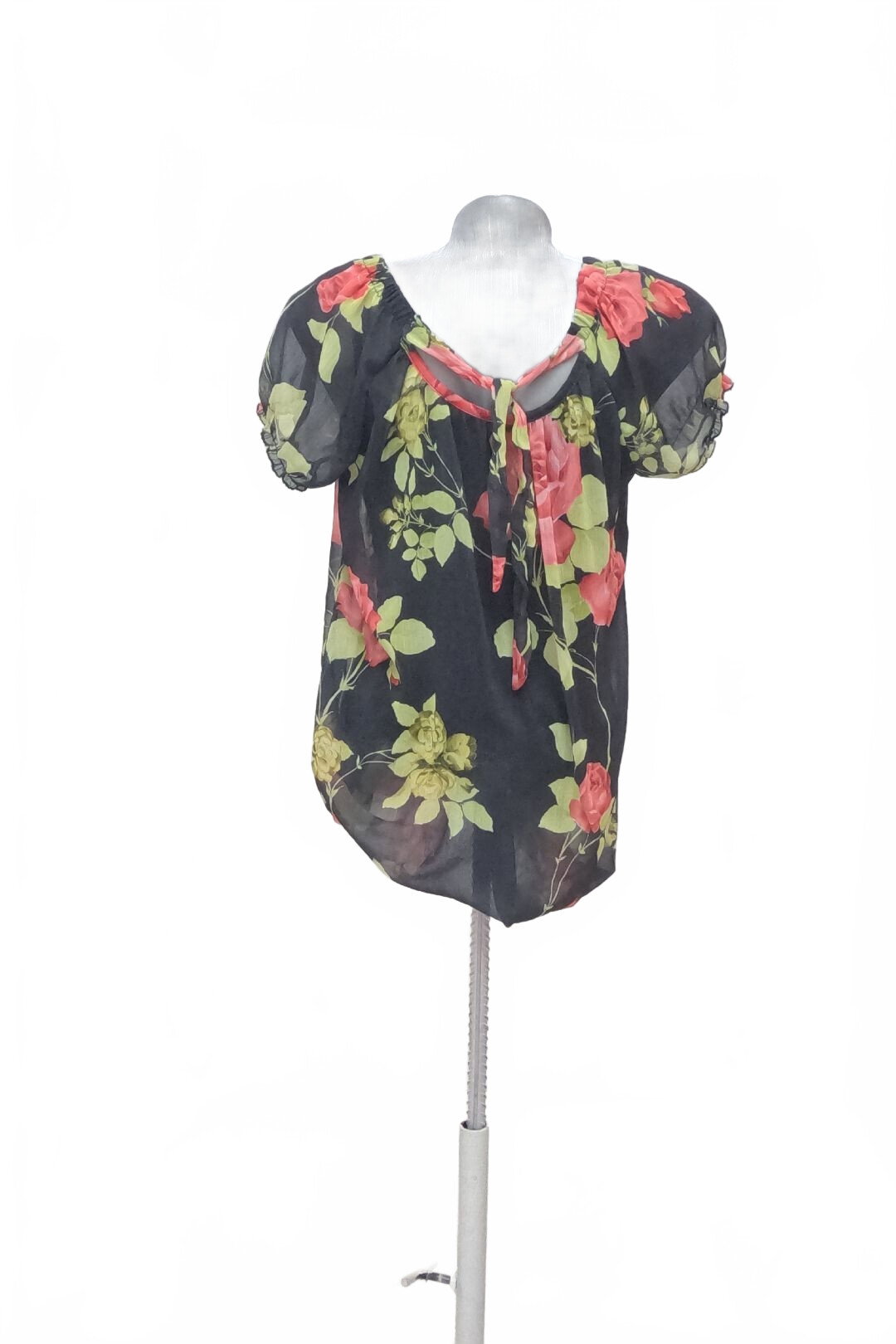 Damen -T-ShirtGenesisohne Aufdruck,farbegeblümt,größeM