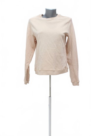 Damen-Sweatshirt von Asos mit ohne Aufdruck, Farbe: beige, Größe: 36