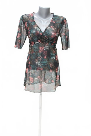 Damen -T-ShirtGenesisohne Aufdruck,farbegeblümt,größe38