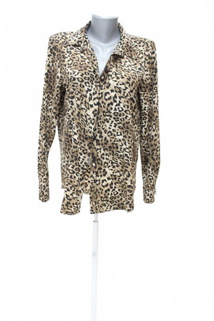 Damen bluse : Brand,Farbeanimal-print,größe: size