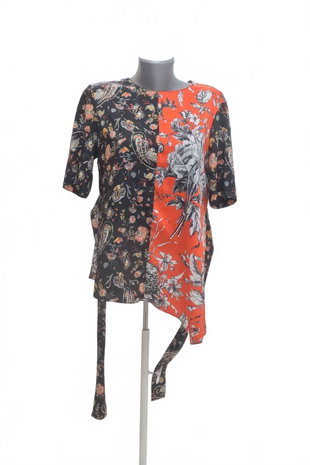 Damen bluse : Brand,Farbegeblümt,größe: size