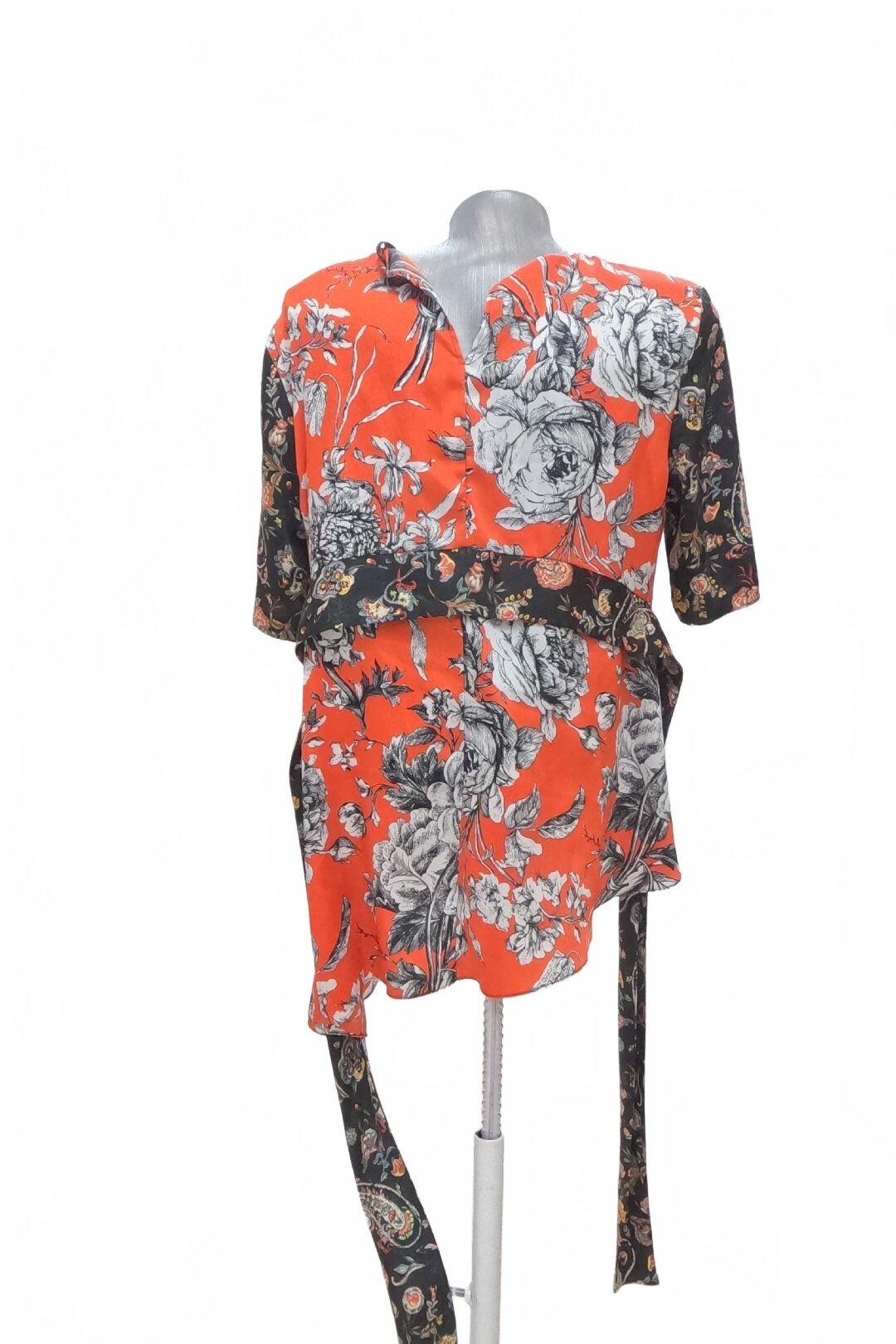 Damen bluse : Brand,Farbegeblümt,größe: size