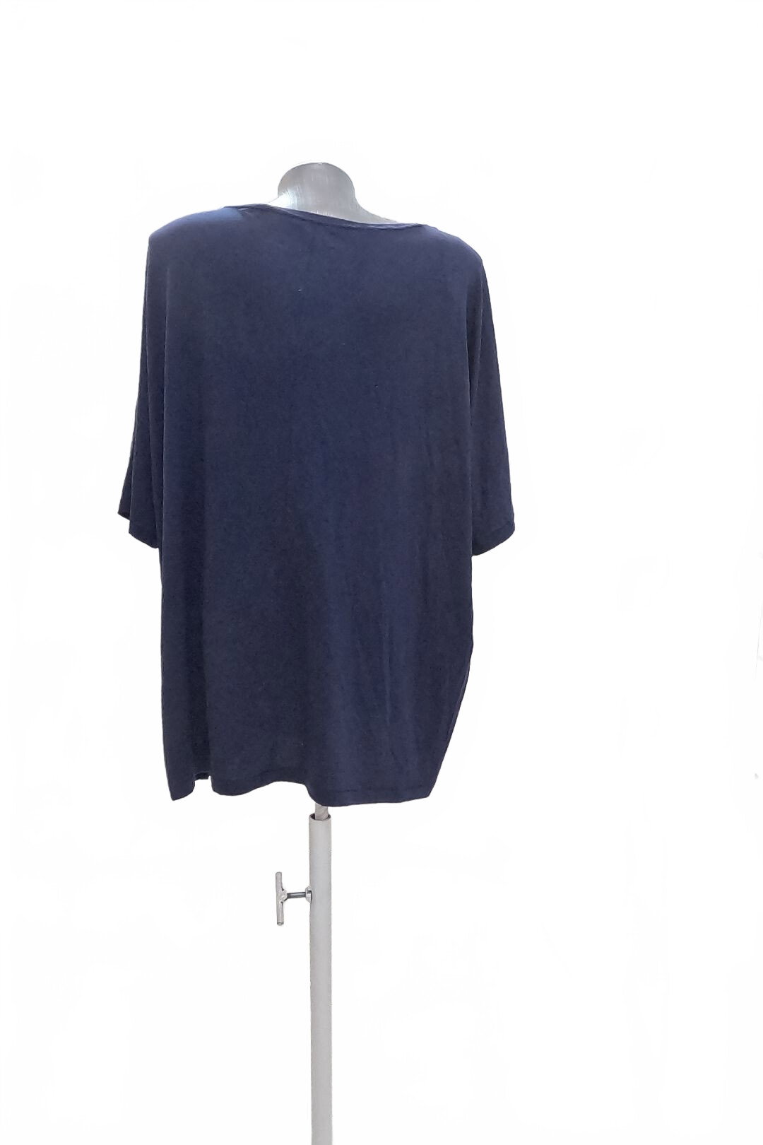 Damen -T-ShirtC&Aohne Aufdruck,farbeblau,größeXL