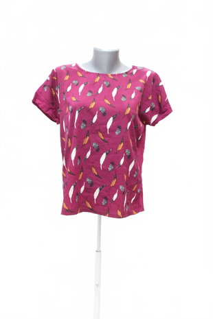 Damen -T-ShirtGenesisohne Aufdruck,farbegemustert,größeM