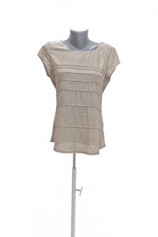 Damen -T-ShirtGenesisohne Aufdruck,farbebraun,größeM