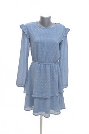 Mädchenkleid von Lindex, Farbe blau, Größe 164