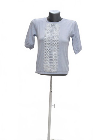 Damen -T-ShirtReservedohne Aufdruck,farbeblau,größeXS