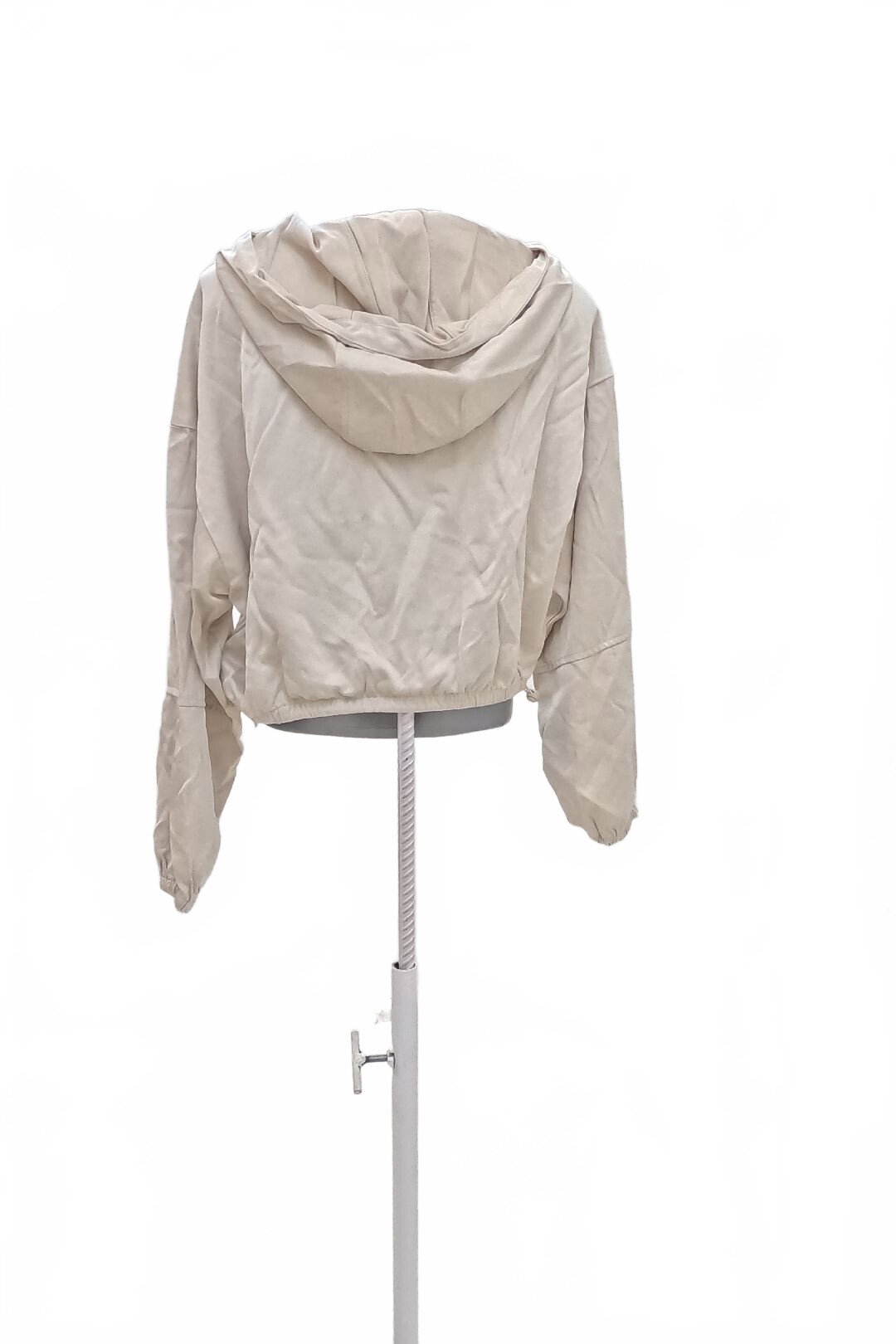 Damen-Sweatshirt von Zara mit ohne Aufdruck, Farbe: beige, Größe: M
