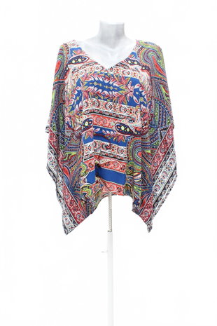 Damen -T-ShirtGenesisohne Aufdruck,farbegemustert,größeL