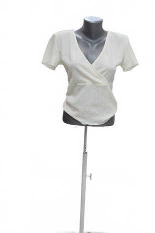 Damen -T-ShirtPage Oneohne Aufdruck,farbebeige,größeS