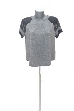 Damen -T-ShirtDividedohne Aufdruck,farbemehrfarbig,größeL