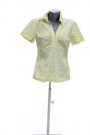 Damen -T-ShirtVero Modaohne Aufdruck,farbegelb,größeL