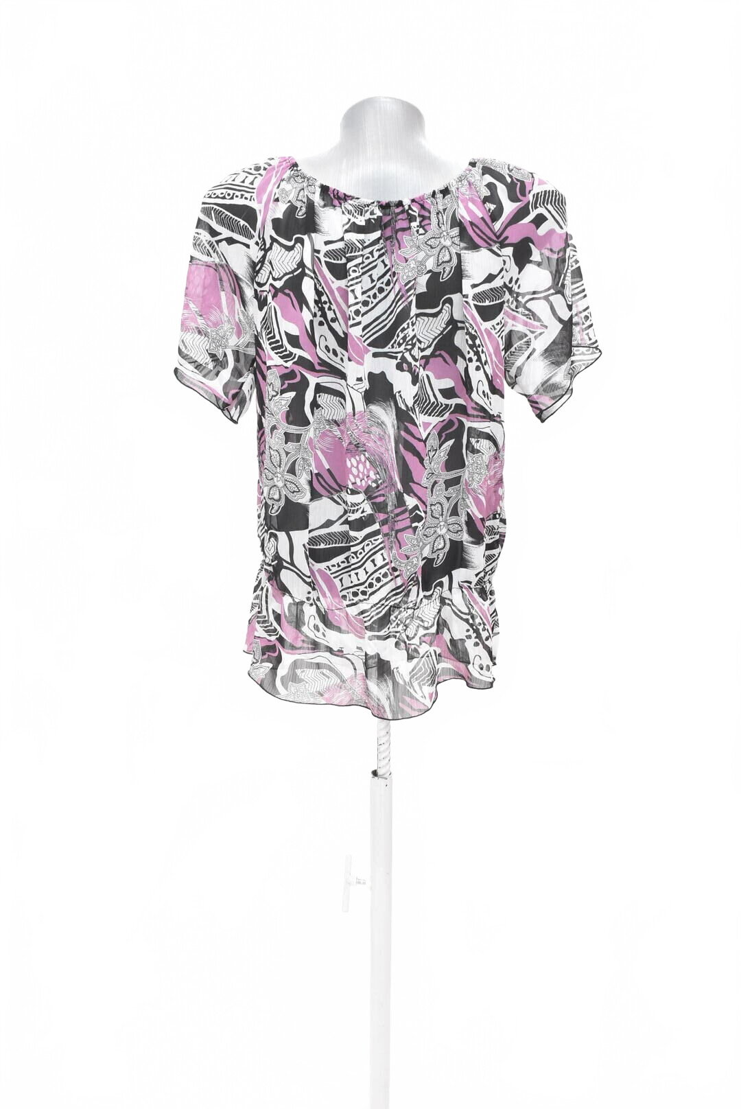 Damen -T-ShirtGenesisohne Aufdruck,farbegeblümt,größeS