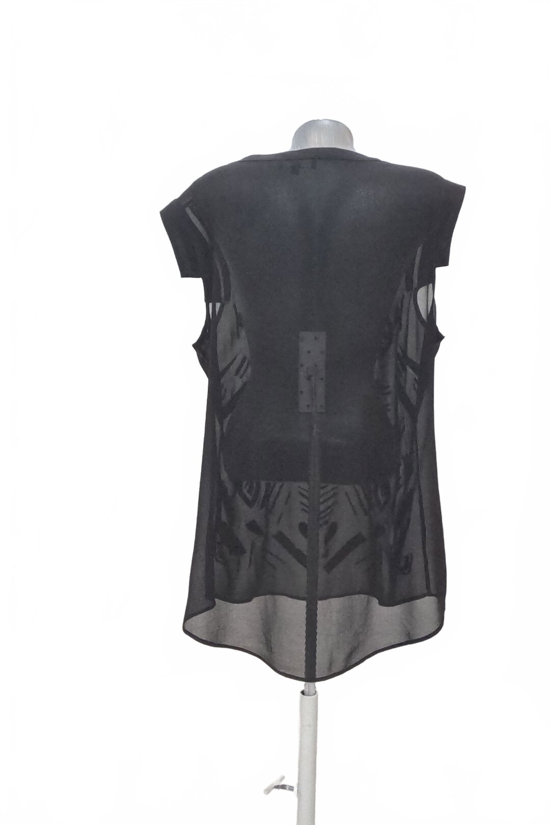 Damen -T-ShirtPer Unaohne Aufdruck,farbeschwarz,größe46