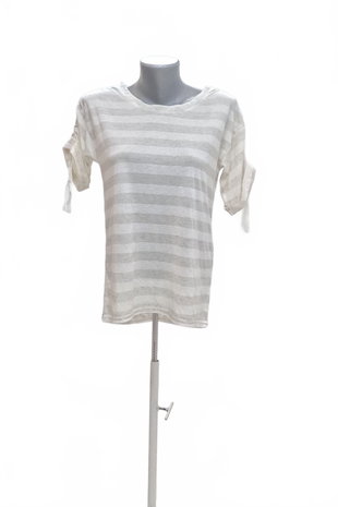 Damen -T-ShirtColloseumohne Aufdruck,farbegestreift,größeXS