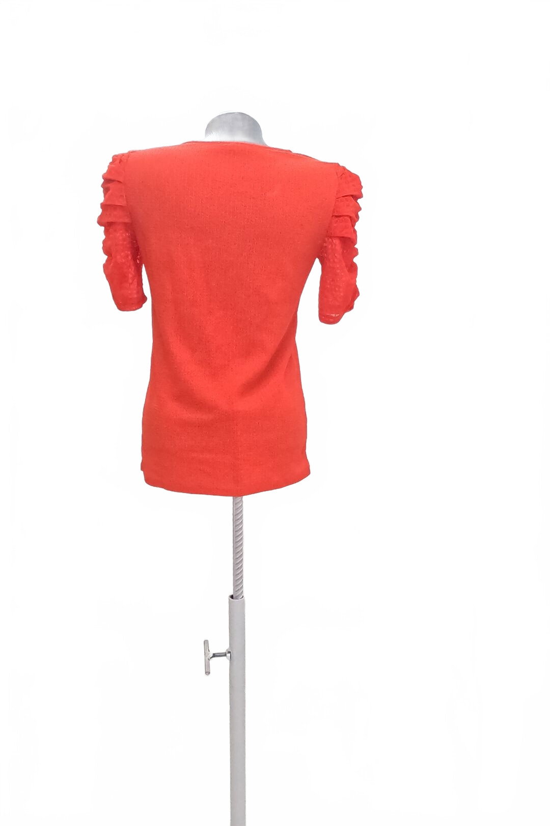 Damen -T-ShirtMangoohne Aufdruck,farberot,größeM