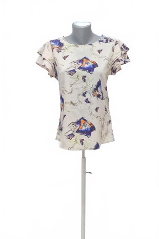 Damen -T-ShirtGenesisohne Aufdruck,farbegemustert,größeM