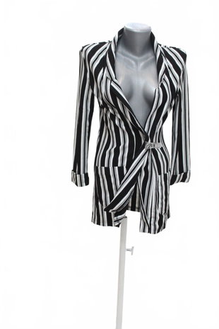 Damen-Cardigan Amisu, Farbe gestreift, Größe 34