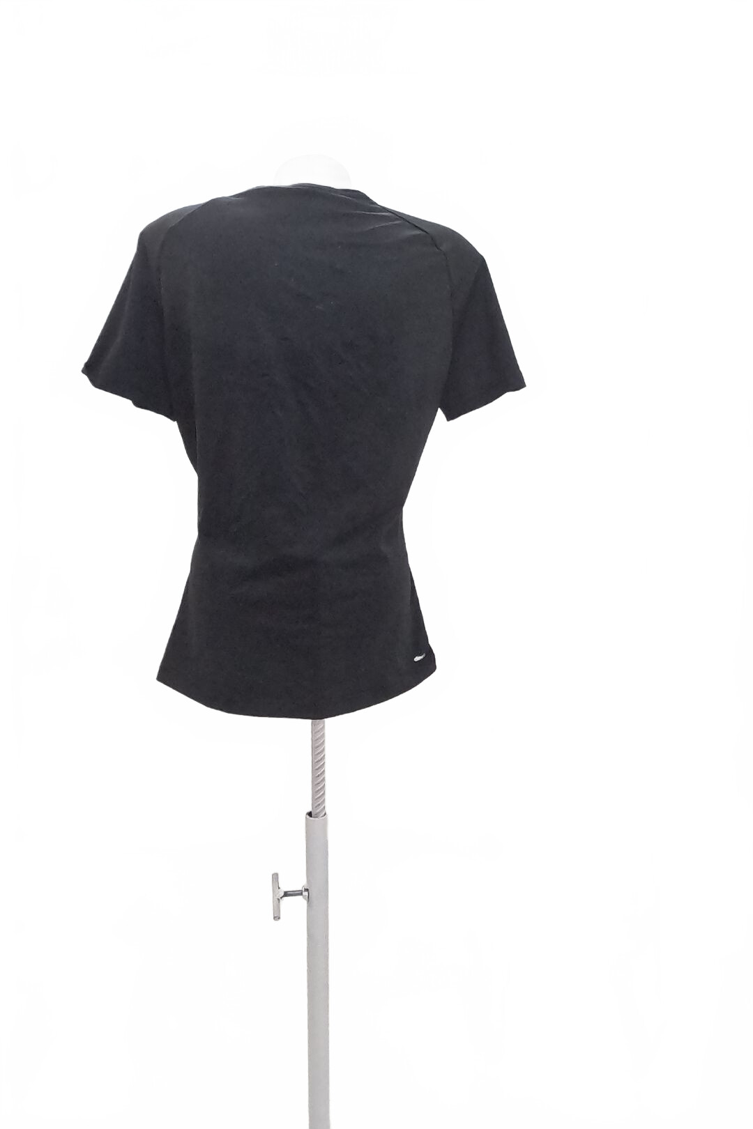 Damen -T-ShirtAdidasohne Aufdruck,farbeschwarz,größeM