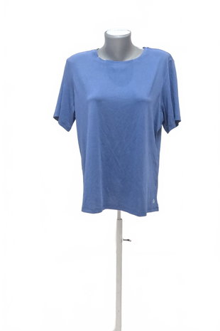 Damen -T-ShirtTchiboohne Aufdruck,farbeblau,größeL