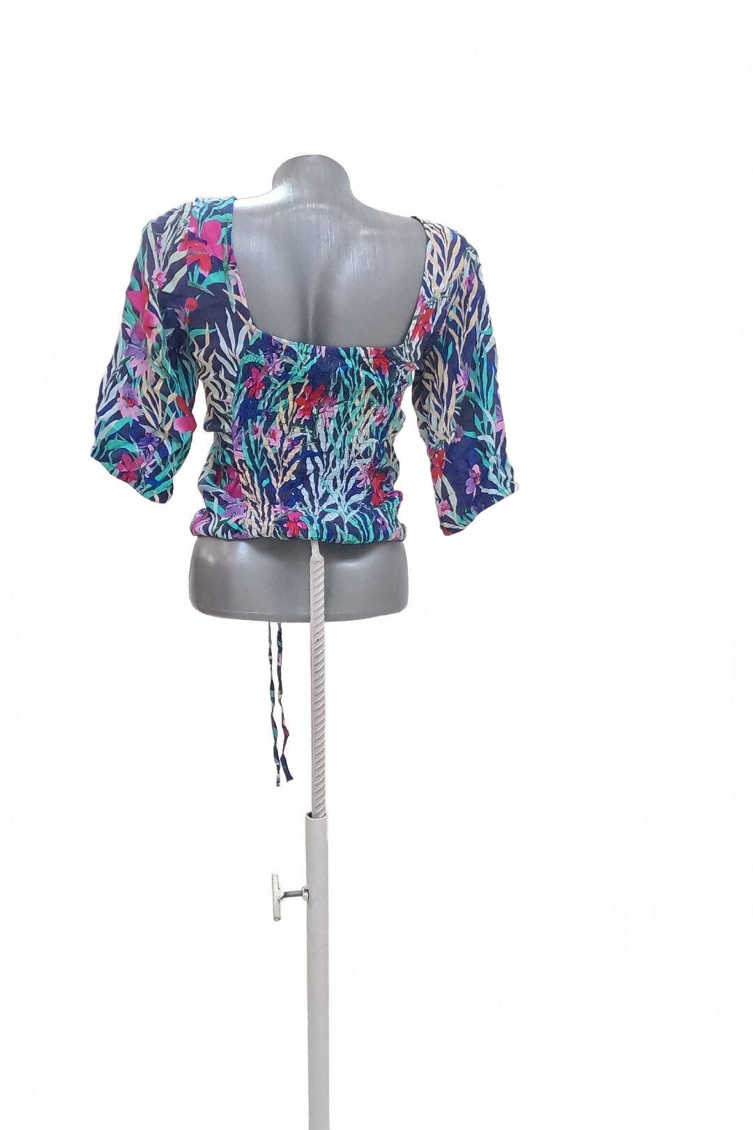 Damen -T-ShirtOnlyohne Aufdruck,farbegeblümt,größeS