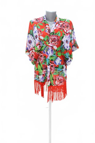Damen-Cardigan Genesis, Farbe geblümt, Größe 36