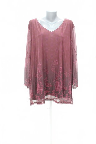 Damen -T-ShirtGenesisohne Aufdruck,farbegemustert,größe6XL