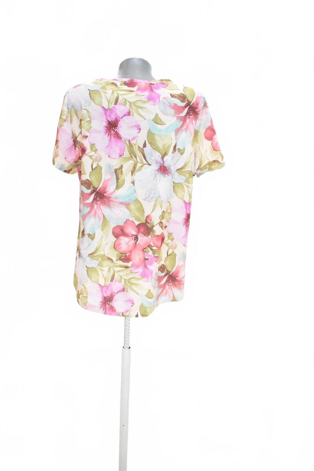 Damen -T-ShirtGenesisohne Aufdruck,farbegeblümt,größeM