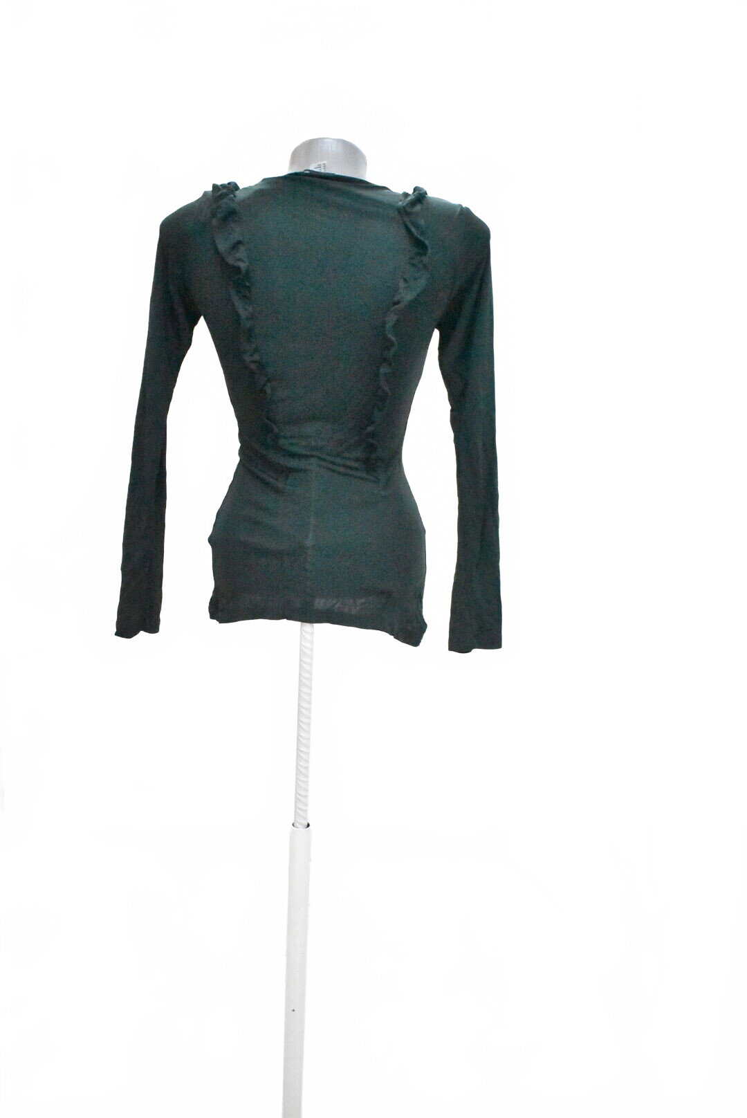 Damen -T-ShirtH&Mohne Aufdruck,farbegrün,größeXS