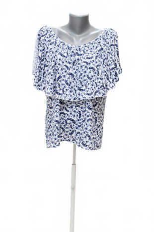 Damen -T-ShirtJaninaohne Aufdruck,farbegemustert,größe46