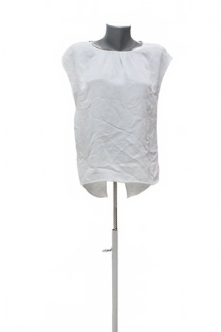 Damen -T-ShirtZaraohne Aufdruck,farbeweiss,größeS