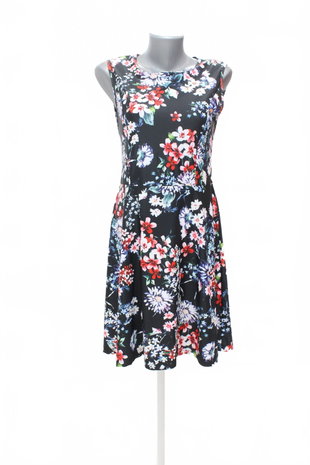 Damen kleid Fisherfield,farbegeblümt,Größe M