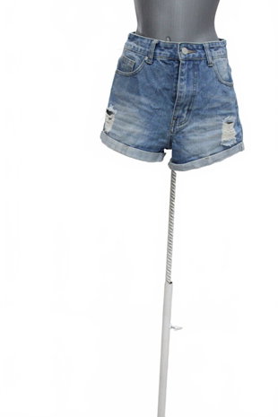 Damen-Shorts von Shein, Farbe: denim, Größe: S
