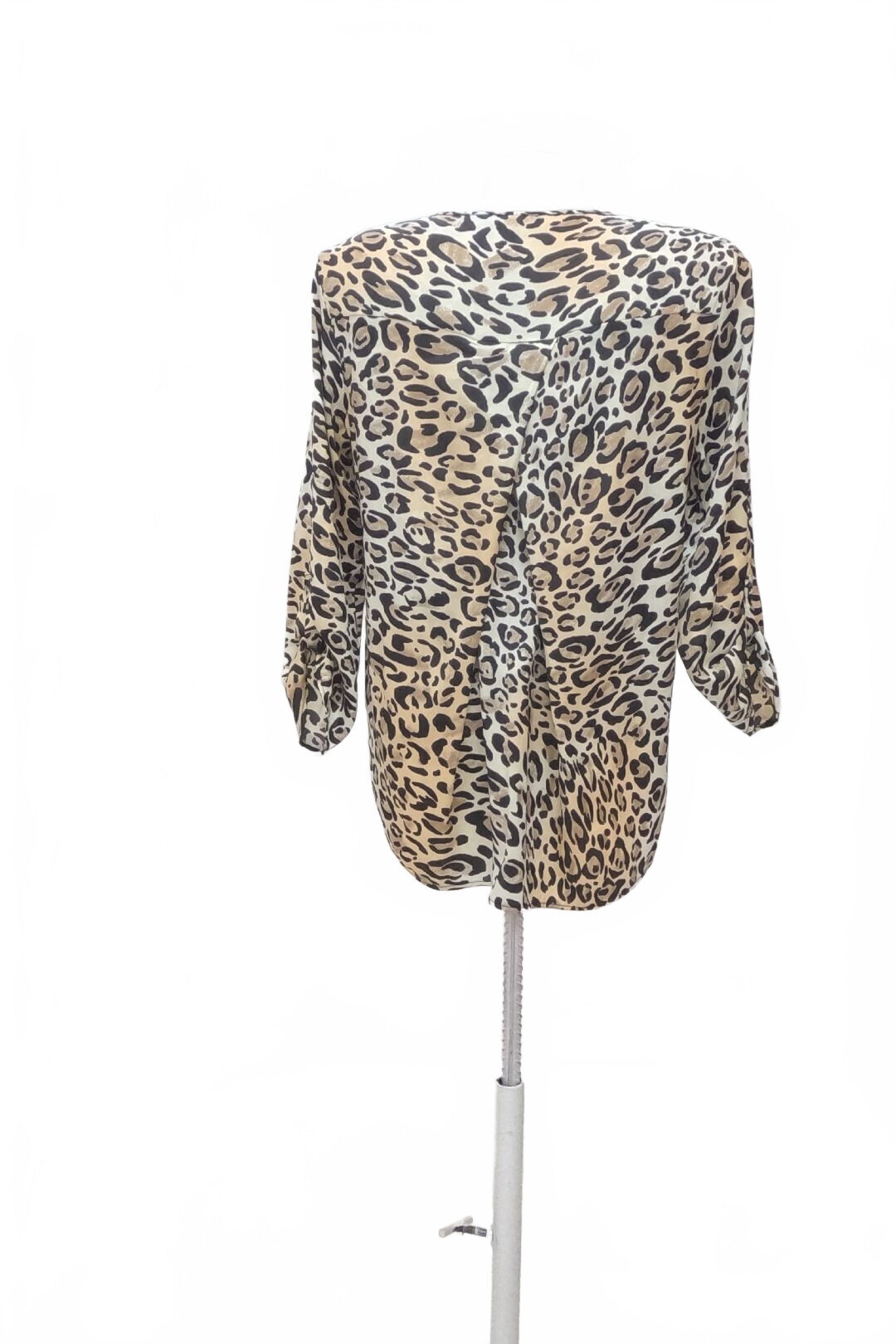 Damen -T-ShirtStradivariusohne Aufdruck,farbeanimal-print,größeM