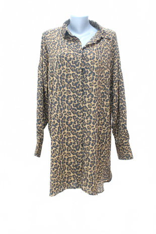 Damen bluse : Brand,Farbeanimal-print,größe: size