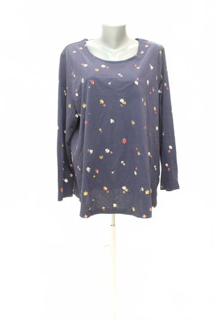 Damen -T-ShirtGenesismit Aufdruck,farbegeblümt,größe50