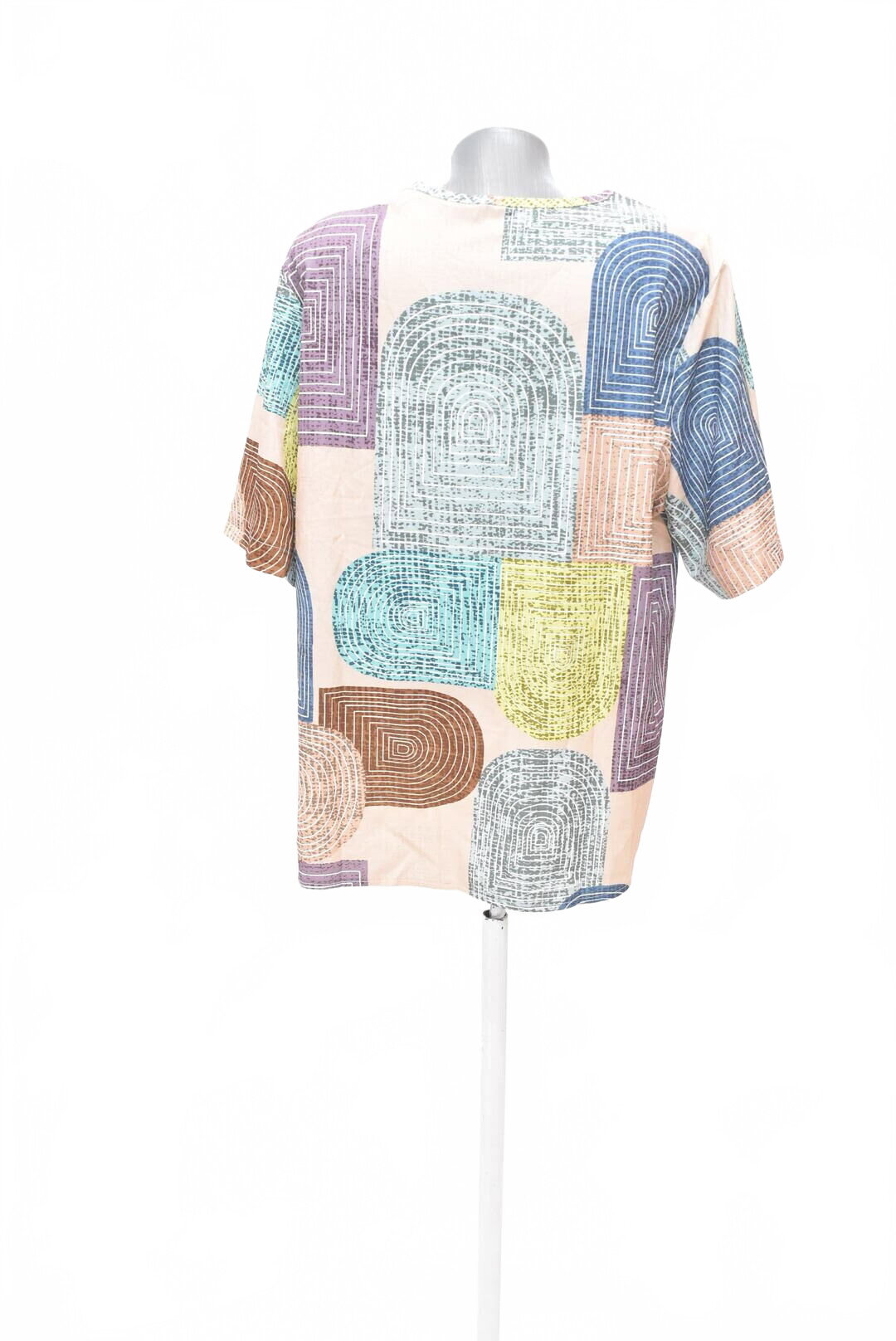 Damen -T-ShirtGenesisohne Aufdruck,farbemehrfarbig,größeM