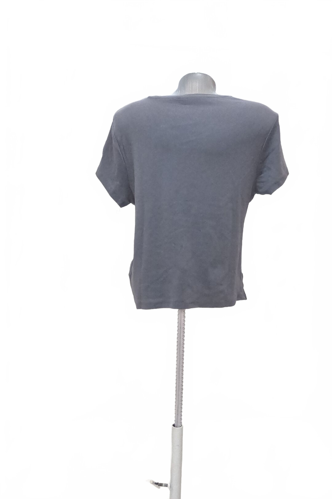 Damen -T-ShirtSinsaymit Aufdruck,farbegrau,größe2XL