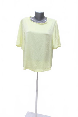 Damen -T-ShirtMangoohne Aufdruck,farbegelb,größeXL