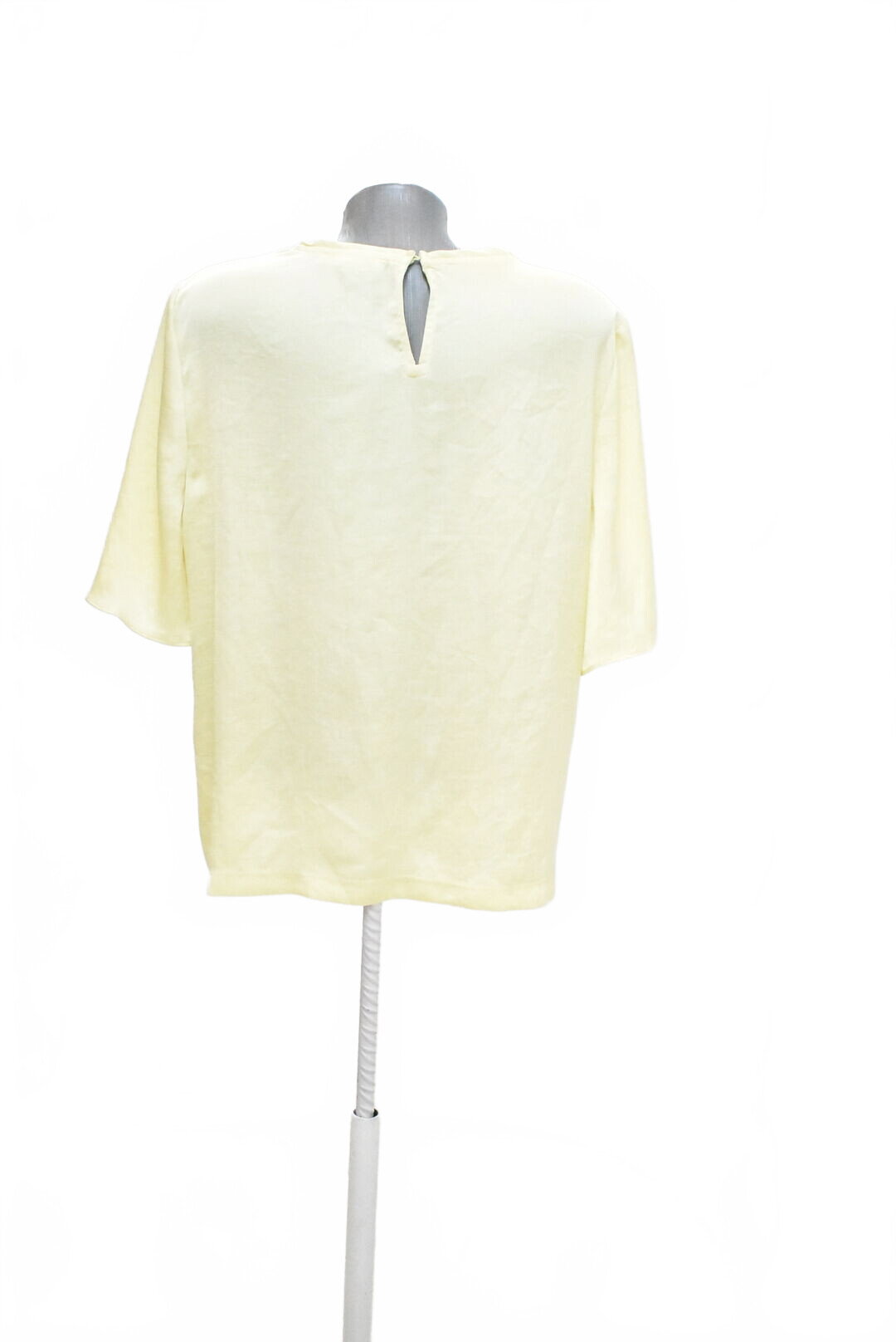 Damen -T-ShirtMangoohne Aufdruck,farbegelb,größeXL