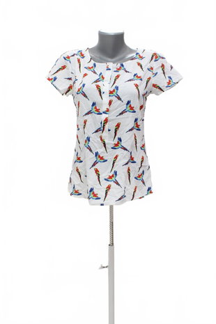 Damen -T-ShirtGenesisohne Aufdruck,farbegemustert,größeM