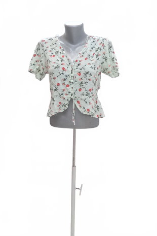 Damen bluse : Brand,Farbegeblümt,größe: size
