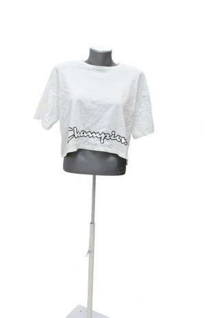 Damen -T-ShirtChampionohne Aufdruck,farbeweiss,größe2XL