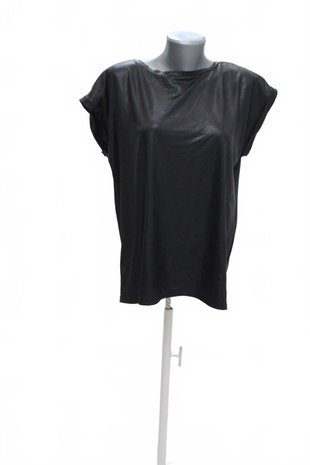 Damen -T-ShirtGenesisohne Aufdruck,farbeschwarz,größeXL