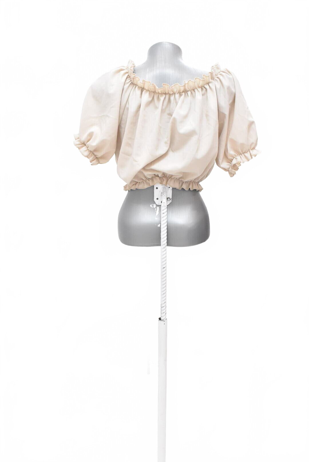 Damen -T-ShirtTopshopohne Aufdruck,farbebeige,größeS