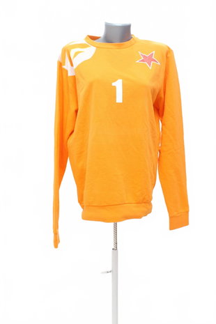 Damen -T-ShirtGenesismit Aufdruck,farbegemustert,größeM