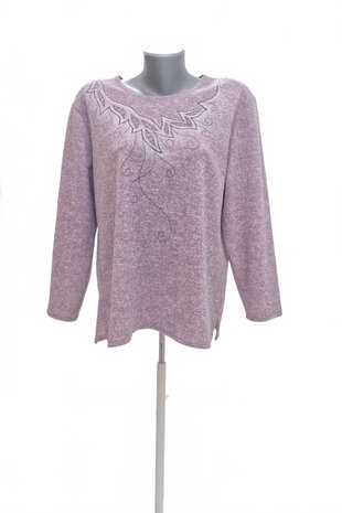 Damen -T-ShirtGenesismit Aufdruck,farbemehrfarbig,größe3XL