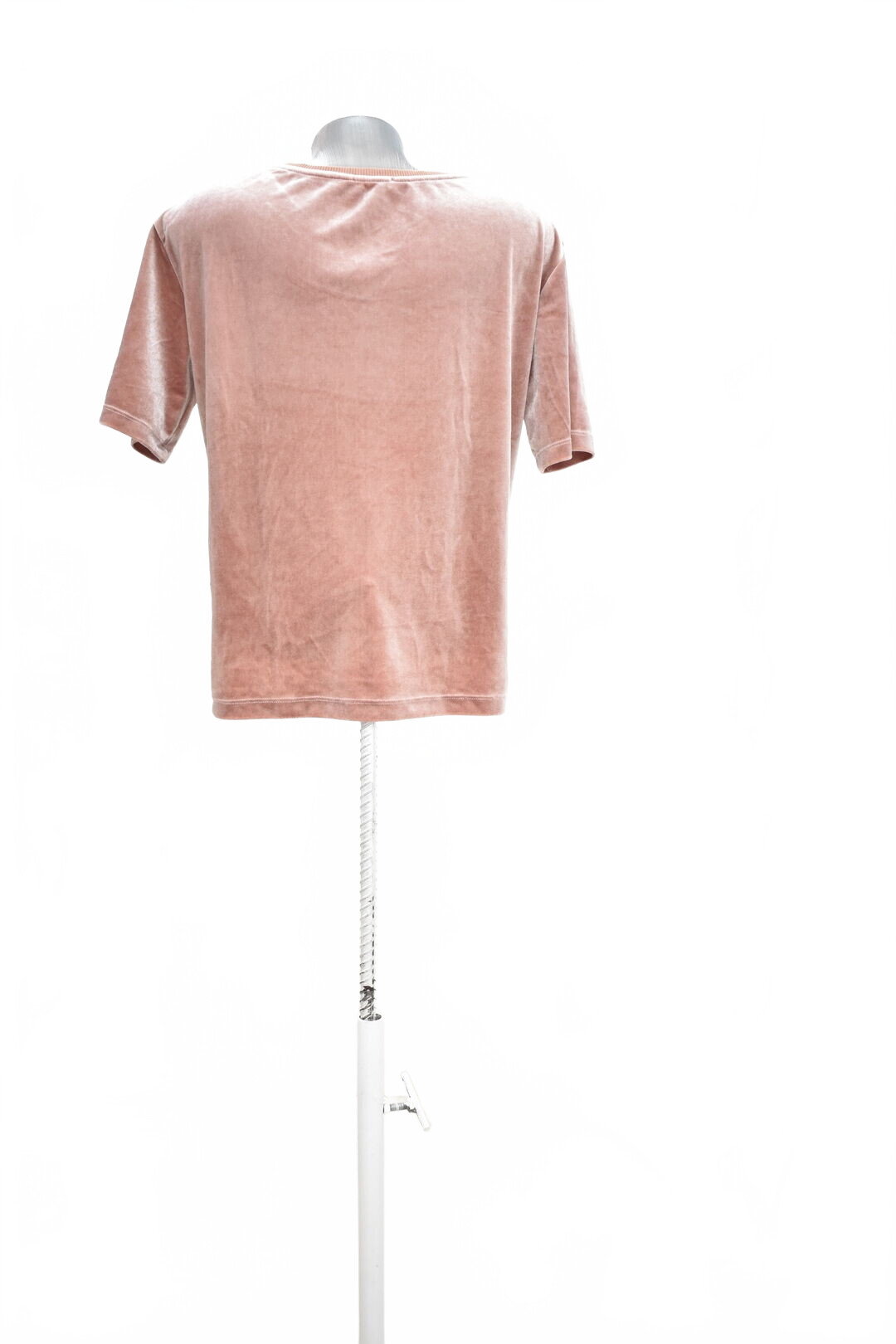 Damen -T-ShirtCroppohne Aufdruck,farberute,größeM