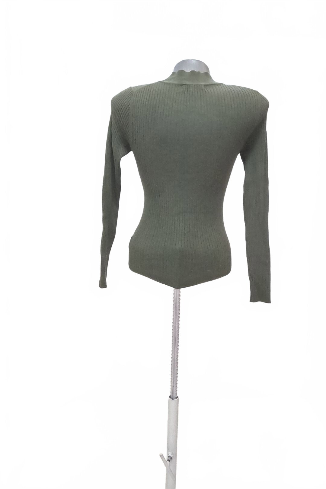 Damen -T-ShirtPrimarkohne Aufdruck,farbekhaki,größeXS